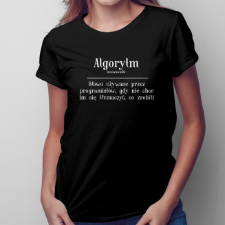 Algorytm - damska koszulka...