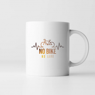 No bike, no life - kubek na...