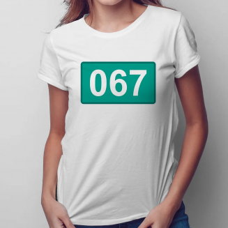 067 - damska koszulka na...
