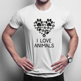 I love animals - męska...