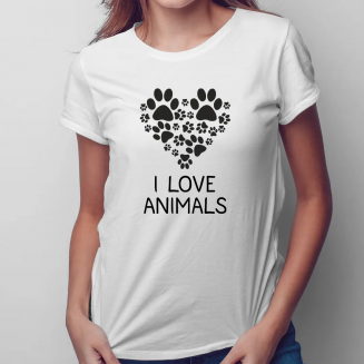 I love animals - damska...