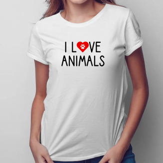 I love animals v2 - damska...