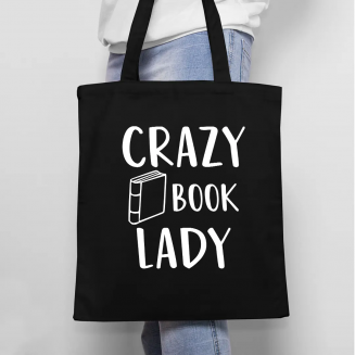 Crazy book lady - torba na...